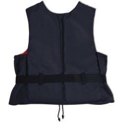 vidaXL Giubbotti di Salvataggio 4 pz 50 N 30-50 kg Blu Navy