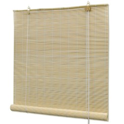 vidaXL Tenda Avvolgibile in Bambù 140x220 cm Naturale