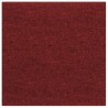    Pannelli Murali 12 pz Rosso Vino 30x30 cm in Tessuto 1,08 m²