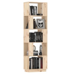   Libreria/Divisorio 51x25x163,5 cm Legno Massello di Pino