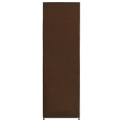   Armadio Marrone 87x49x159 cm in Tessuto