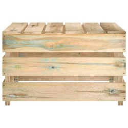   Tavolo da Giardino in Pallet in Legno di Pino Impregnato