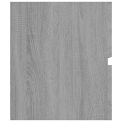 Mobile Sottolavabo Grigio Sonoma 90x38,5x45cm Legno ingegnerizzato