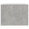   Tavolino Salotto Grigio Cemento 102x55x42 cm Legno ingegnerizzato