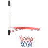 vidaXL Set Canestro da Basket da Parete 5 pz