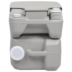 vidaXL Set Toilette Portatile Campeggio Supporto Lavamani Tanica Acqua