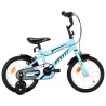   Bici per Bambini 14 Pollici Nera e Blu