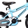   Bici per Bambini 14 Pollici Nera e Blu