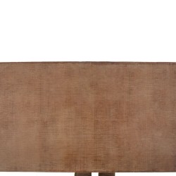   Tavolino da Caffè in Legno Massello di Abete 91x51x38cm Marrone