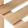 vidaXL Scaffale a 5 Livelli 170x28,5x170 cm in Legno Massello di Pino