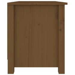 vidaXL Scarpiera Miele 70x38x45,5 cm in Legno Massello di Pino