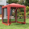 vidaXL Tenda per Feste con Pareti Laterali in Rete 2x2 m HDPE