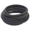 vidaXL Tubo Aria Ibrido Nero 0,6" 10 m in Gomma e PVC