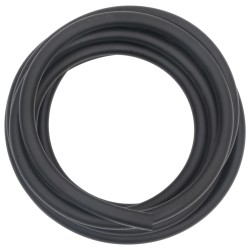 vidaXL Tubo Aria Ibrido Nero 0,6" 10 m in Gomma e PVC