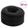 vidaXL Tubo Aria Ibrido Nero 0,6" 50 m in Gomma e PVC