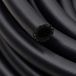 vidaXL Tubo Aria Ibrido Nero 0,6" 50 m in Gomma e PVC