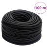 vidaXL Tubo Aria Ibrido Nero 0,6" 100 m in Gomma e PVC