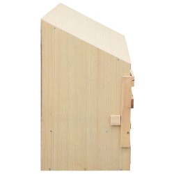 vidaXL Casetta Cova per Galline 5 Scomparti 117x33x54 cm Legno di Pino