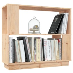 vidaXL Libreria/Divisorio 80x25x70 cm in Legno Massello di Pino