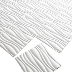 WallArt 24 pz Pannelli Murali 3D GA-WA04 Waves