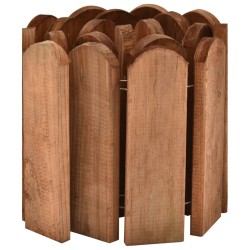 vidaXL Rotoli di Bordura 3 pz 120 cm in Legno di Pino impregnato