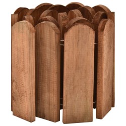 vidaXL Rotoli di Bordura 2 pz 120 cm in Legno di Pino impregnato