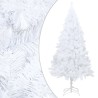 vidaXL Set Albero Natale Artificiale con LED Palline Bianco 180cm PVC 