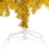 vidaXL Set Albero Natale Artificiale con LED Palline Oro 150 cm PET 