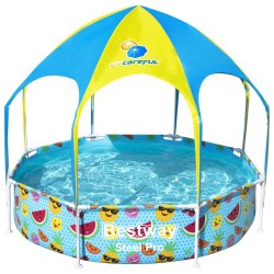 Bestway Piscia Fuoriterra per Bambini Steel Pro UV Careful 244x51 cm