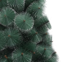 vidaXL Albero Natale Artificiale con LED Palline Verde 150 cm PVC e PE