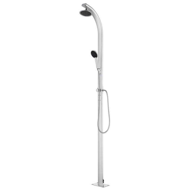 vidaXL Doccia da Giardino 215 cm in Alluminio