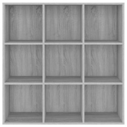 vidaXL Libreria Grigio Sonoma 98x30x98 cm