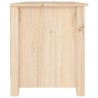 vidaXL Scarpiera 70x38x45,5 cm in Legno Massello di Pino