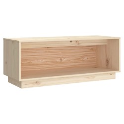 vidaXL Mobile Porta TV 90x35x35 cm in Legno Massello di Pino