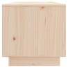 vidaXL Mobile Porta TV 90x35x35 cm in Legno Massello di Pino