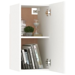 vidaXL Mobile Porta TV Bianco 30,5x30x60 cm in Legno ingegnerizzato