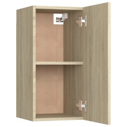 vidaXL Mobili TV Rovere Sonoma 2 pz 30,5x30x60 cm in Truciolato