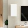 vidaXL Mobile TV Bianco e Rovere Sonoma 30,5x30x60 cm in Truciolato