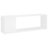 vidaXL Mobile Porta TV Bianco 100x24x32 cm in Legno ingegnerizzato