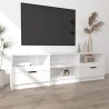 vidaXL Mobile per TV Bianco Lucido 150x33,5x45cm Legno Ingegnerizzato