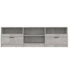 vidaXL Mobile per TV Grigio Cemento 150x33,5x45cm Legno Ingegnerizzato