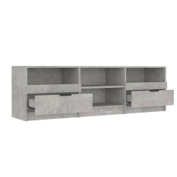 vidaXL Mobile per TV Grigio Cemento 150x33,5x45cm Legno Ingegnerizzato