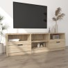 vidaXL Mobile per TV Rovere Sonoma 150x33,5x45cm Legno Ingegnerizzato