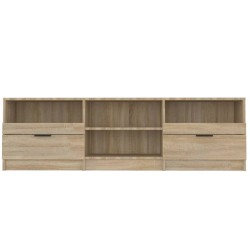 vidaXL Mobile per TV Rovere Sonoma 150x33,5x45cm Legno Ingegnerizzato