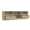 vidaXL Mobile per TV Rovere Sonoma 150x33,5x45cm Legno Ingegnerizzato