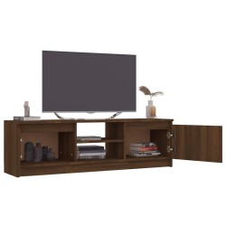 vidaXL Mobile TV Rovere Marrone 120x30x35,5 cm in Legno ingegnerizzato