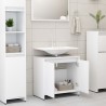 vidaXL Armadio da Bagno Bianco 60x33x61 cm in Truciolato