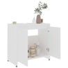 vidaXL Armadio da Bagno Bianco 60x33x61 cm in Truciolato