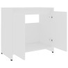 vidaXL Armadio da Bagno Bianco 60x33x61 cm in Truciolato