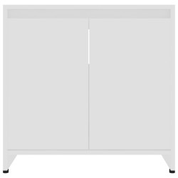 vidaXL Armadio da Bagno Bianco 60x33x61 cm in Truciolato